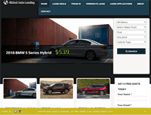 Tablet Screenshot of globalautoleasing.com