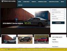 Tablet Screenshot of globalautoleasing.net